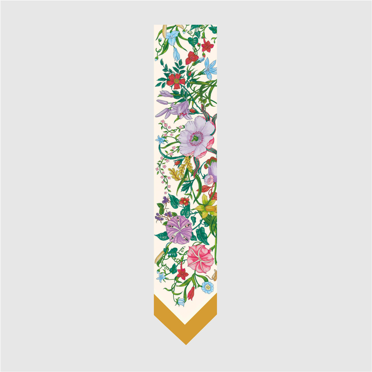 The Lila — Silk Skinny Scarf