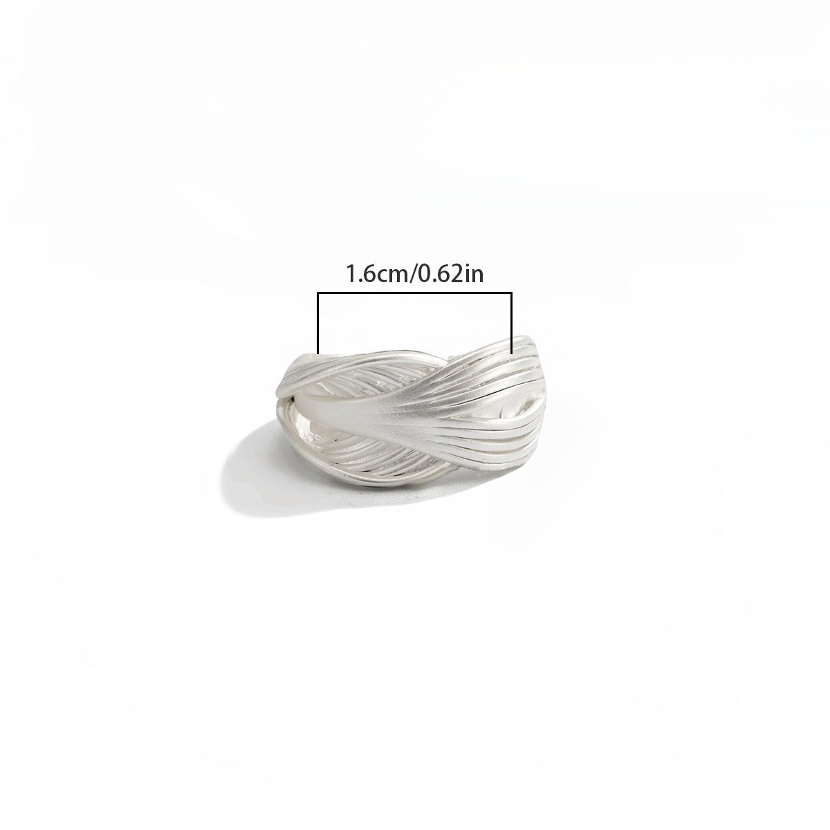 Unisex Irregular Geometric Open Knuckle Ring