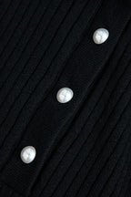 Solid Sweater Color Block Ruffle Dress