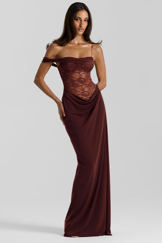 Lace Panel Bodycon Dress