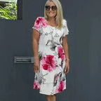 Floral charm dress