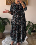 Amalia Chic Long Retro Style Dress Boutique Collection