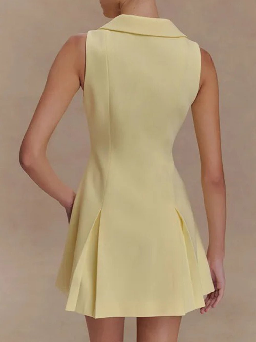 Faith Single Breasted Mini Dress