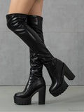Fall Winter Platform Gothic Pole Dance Boot