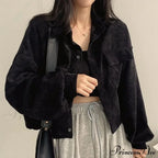 Fashion Casual Comfy Corduroy Jacket