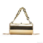 Fashion Cylinder Mini Evening Crossbody Handbag