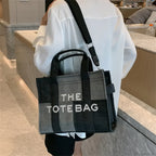 Fashion Denim Embroidery Crossbody Handbag