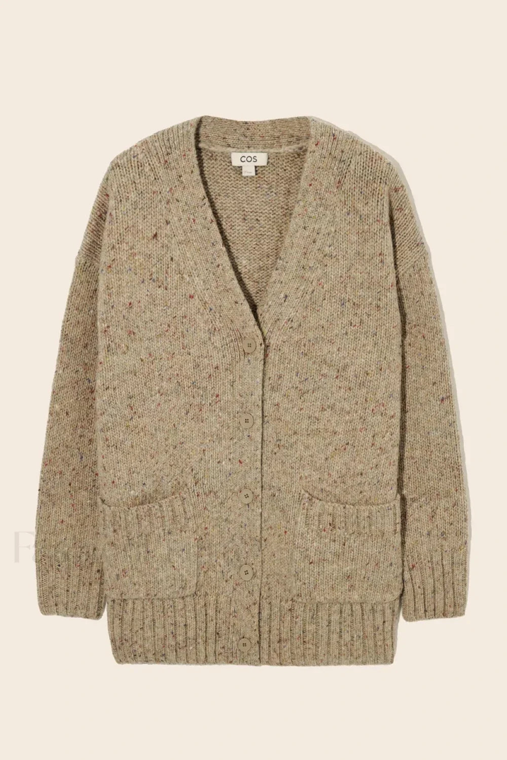 Fashionable Wool Blend Knit Cardiga