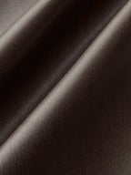 Dark Brown Faux Leather Skinny Strappy Dress