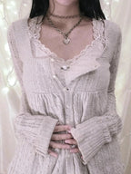 Vintage Button Knitted Cardigan