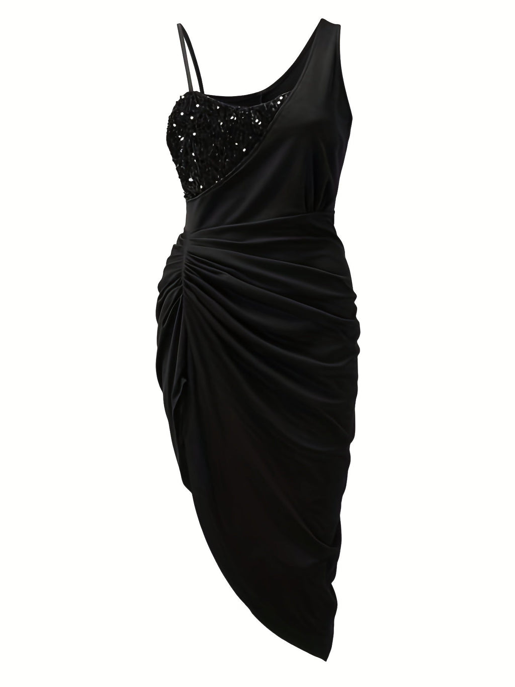 Beatriz Minimalist Asymmetrical Cocktail Dress Statement Occasion Edit