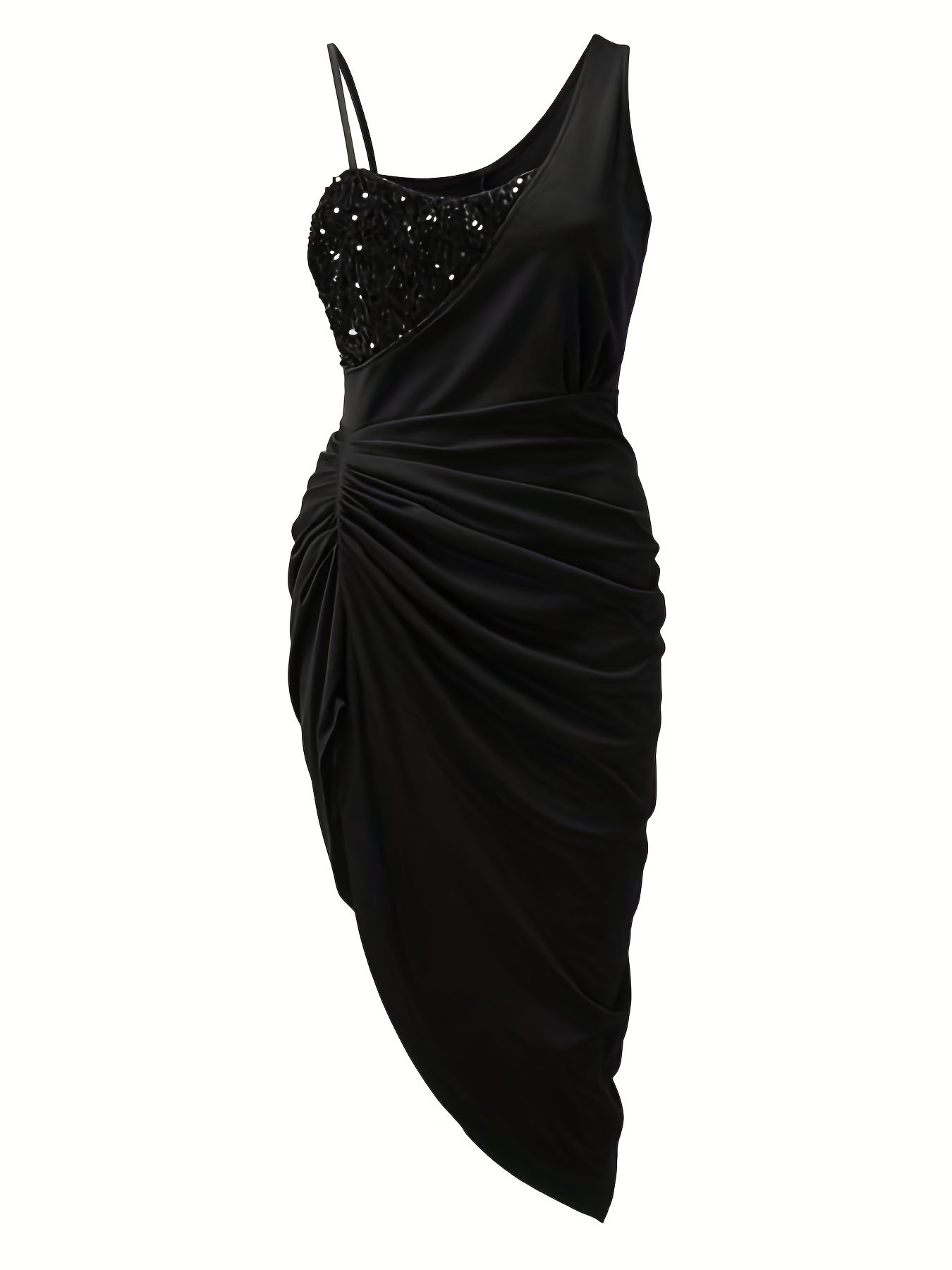Beatriz Minimalist Asymmetrical Cocktail Dress Statement Occasion Edit