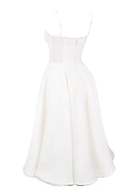 | Strapless V-neck Sleeveless Maxi Dress