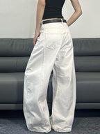 Minimalist Seamless Design Baggy Jeans