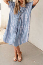 Abigail Timeless Batik Kimono Dress Evening Wear Edit