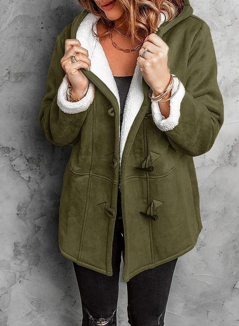 | Coat with lambskin lining