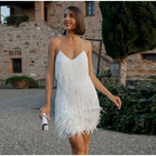 Belén Statement Festive Party Dress Mini Elevated Occasion Wear