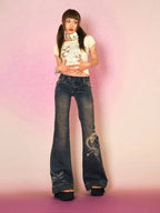 Y2K Low Rise Flare Jeans