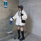 Blue Heart Fleece Zipper Jacket