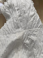 Lace Splice High Waist Maxi Skirt
