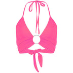 Cute Sexy Backless Bandage Halter Tank Cami Crop Top Shirt Tee T-shirt E-Girl Kawaii Korean Japanese Harajuku Chinese Retro Streetwear Aesthetic