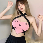 Heart Shape Crop Top
