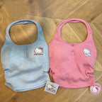 Kitty Cat Backless Tank Top