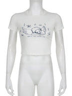 Angel Cupid Crop Top