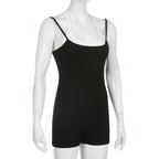 2PCS Black Romper