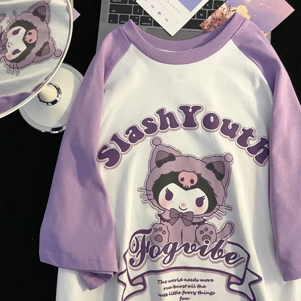 Anime Cartoon Short Sleeve T-shirt
