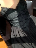 Black Corset Maxi Dress