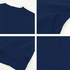 Cute Solid Simple V Neck Knit Vest Sleeveless Oversized Loose Sweater Sweatshirt Pullover Jumper E-Girl Kawaii Korean Japanese Harajuku Streetwear
