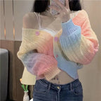 Rainbow V Neck Sweater
