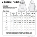 Japanese Anime Print Long Sleeve Hoodie