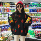 Strawberry Knit Sweater