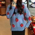 Strawberry Knit Sweater