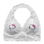 Lace Up Kitty Cat Halter Top