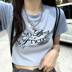 Pink Vintage Print Short Sleeve T-shirt