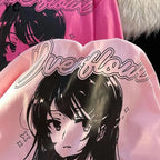 Japanese Manga Girl Shorts Sleeve T-shirt