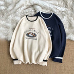 Cute Sushi Fish Knit Soft Long Sleeve Hoodie Oversized Loose Sweater Sweatshirt Pullover Jumper E-Girl Kawaii Korean Japanese Harajuku Streetwear