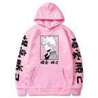 Japanese Anime Superhero Cartoon Print Hoodie
