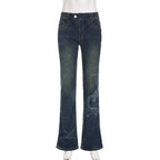 Y2K Low Rise Flare Jeans
