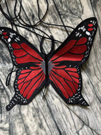 2PCS Butterfly Backless Crop Top