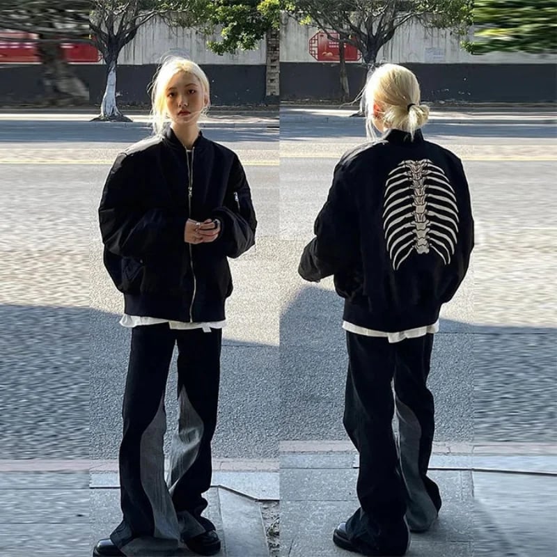 Spine Bone Jacket Bomber