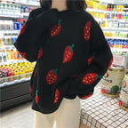Strawberry Knit Sweater