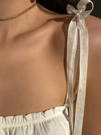 White Pleated Hollow Out Bustier Bandage Bodycon Crop Top Sleeveless Shirt Beach Boho Summer Aesthetic Casual E-Girl Kawaii Korean Japanese Harajuku