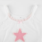 Pink Star Lace Trim Camisole