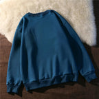 Vintage Animal Print Crew Neck Sweatshirt