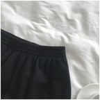 Cute Black White Sky Star Moon Planet Embroidery Casual Sport Shorts Cycling Running Gym High Waist E-Girl Kawaii Korean Japanese Harajuku Streetwear
