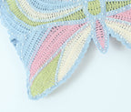 Butterfly Knit Crochet Top
